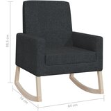  Stolica za ljuljanje od tkanine crna | Eponuda.ba