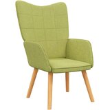  Stolica za opuštanje s osloncem za noge zelena od tkanine | shoptok.hr