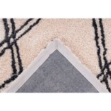 Kayoom PREPROGA Z VISOKIM FLOROM Orlando 125 Elfenbein 80/150 cm krem barve | Shoptok.si