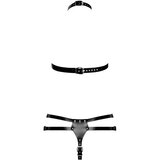 Zado Leather Harness Set 2001055 Black L/XL | Shoptok.si