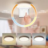  Brilagi - LED plafonska svetiljka POOL LED/60W/230V 3000/4000/6000K 60 cm braon | Eponuda.com