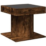  Stolić za kavu LED boja hrasta 50x50x45 cm konstruirano drvo | shoptok.hr
