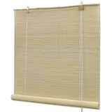 vidaXL Rolete za zatamnjivanje od bambusa 100x220 cm prirodna boja