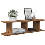 Maison Chic 2 kosi Stenske Police - Viseče police starega lesa 75x18x20 cm inženirski les, (21793290) | Shoptok.si