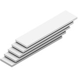 hofe Polica, širina 1300 mm, DE 5 kosov, globina 300 mm, nosilnost 125 kg, pocinkano | Shoptok.si