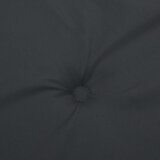  Jastuk za vrtnu klupu crni 100x50x4 cm od tkanine Oxford | shoptok.hr