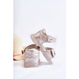 Gemre PE1 Comfortable Children's Sandals With Decoration Silver Cayo | Shoptok.si