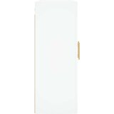 vidaXL Stenska omarica bela 69,5x34x90 cm inženirski les | Shoptok.si