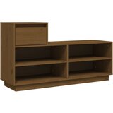 Maison Chic Omarica za obutev - Kopa za čevlje medeno rjava 110x34x61 cm trdna borovina, (21776353) Cene