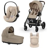 Cybex Voziček 3v1 Balios bundle + AMYA almond beige Cijene