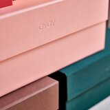 OYOY Living Design Svetlo rožnata kartonasta škatla za shranjevanje s pokrovom 33x25x15 cm Hako – | Shoptok.si
