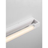 Nova Luce Mat bela aluminijasta LED stenska svetilka Arga – | Shoptok.si