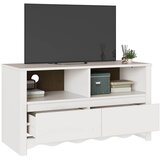 TV ormar Drammen Bijelo 99 x 43 x 55 cm Čvrsto borovo drvo | Eponuda.ba