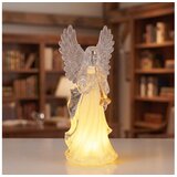  LED spoljašnja božićna dekoracija LED/3xAA 30 cm anđeo sa trubom Cene