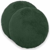  Presvlaka za jastuk 2 pcs HEERLEN Tamnozelena Ø 60 cm Bouclé | shoptok.hr