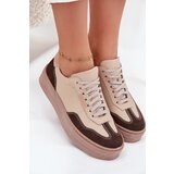 Zazoo Leather Women's Sneakers On Platform | Shoptok.si