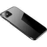 IZMAEL.eu Futrola Clear Color s obojenim rubom za Samsung Galaxy S21 Ultra 5G - Crna | shoptok.hr
