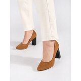 GOODIN Brown pumps on a heel | ePonuda.com