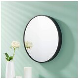 Eglo 425001 - Zidno ogledalo BANI prečnika 40 cm, crno Cene