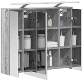  Kopalniška ogledalna omara Siva Sonoma 73,5 x 16 x 62,5 cm, (5000233034) | Shoptok.si