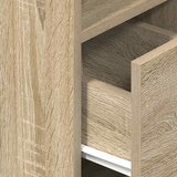  Noćni ormarići 2 kom s ladicom sonoma hrast 25x31x66 cm | shoptok.hr