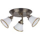 Rabalux grando plafonska lampa E14 3x40W bronza/bela kupatilska rasveta | Eponuda.com