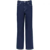 Jeans straight Farner Denim W Modra