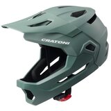 Cratoni otroška kolesarska čelada MadCat, 49-56 cm, zelena Cene