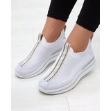 Resti Women's slip-on sports shoes with lettering in white Cerppa- Footwear | Eponuda.ba
