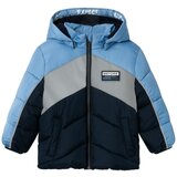 name it Prehodna jakna 'NMMMAY' mornarska / svetlo modra / temno siva | Shoptok.si