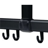 Sealskin Komplet nosilcev za zaveso za prho Easy-Roll črn | Shoptok.si