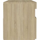 vidaXL noćni ormarić LED boja hrasta sonome 60 x 35 x 40 cm drveni | shoptok.hr