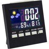 Venisymlis Namizna Digitalna Ura Z LCD Zaslonom, Čas, Datum, Teden, Temperatura, Vlaga, Dremež, (22060514) Cene