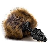 AsRock Črni analni vtič rjavi zajčji rep, (21077775) | Shoptok.si