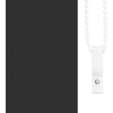 vidaXL Rolo zavjesa Blackout Black 105x230 cm Širina tkanine 100,7 cm | shoptok.hr