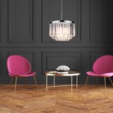  Luster na lancu VETRO 5xE14/60W/230V sjajni hrom | Eponuda.com