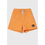 Quiksilver Otroške kopalne kratke hlače SOLID BOY 12 oranžna barva