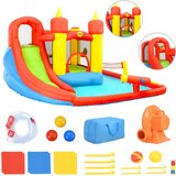 Happy Hop trampolin s toboganom i bazenom 410 x 385 x 220 cm PVC Cijene