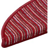 vidaXL Samoljepljivi stepenasti ulošci 15 pcs Crvena 56 x 17 x 3 cm | shoptok.hr