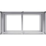 vidaXL Sadilnik 80x40x80 cm Pocinkano jeklo | Shoptok.si