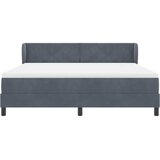  Krevet s opruga kutije Tamno siva 180 x 200 cm Baršun | shoptok.hr