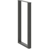  Noge za barski stol U-oblika 2 kom antracit 60 x (110-111) cm čelik | shoptok.hr