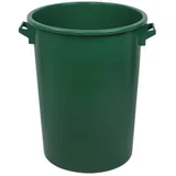 Kaca okrugla plastična 100 l zelena