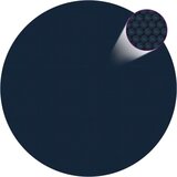  Plutajući PE solarni pokrov za bazen 250 cm crno-plavi | shoptok.hr