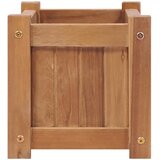  Povišena gredica 50 x 25 x 25 cm od masivne tikovine | shoptok.hr