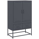 Maison Chic Visoka omara - Komoda - Predalnik antracit 68x39x111,5 cm jeklo, (21716585) Cene