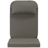  Jastuk za sunčanje 100% poliester Siva 55 x 124 x 5 cm - Siva Melange | shoptok.hr