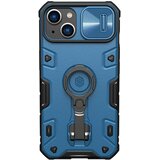 Nillkin ETUI CASE POKROWIEC FUTERAŁ PODSTAWKA RING DO IPHONE 14+ NIEBIESKIE, (21911189) | Shoptok.si