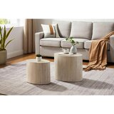 Livetastic Set Klubskih Mizic Beige, Bež, 2 Kos | Shoptok.si