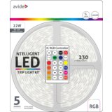 Avide LED traka sa daljinskim upravljačem,RGB,22W,12V,5 met.,IP65 - ABLSBL12V5050-30RGB-IC65 | Eponuda.ba